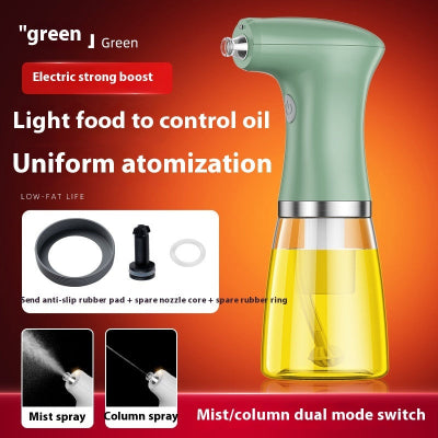Smart olive oil bottle pourer for air fryer prep
Compact glass olive oil dispenser alternative