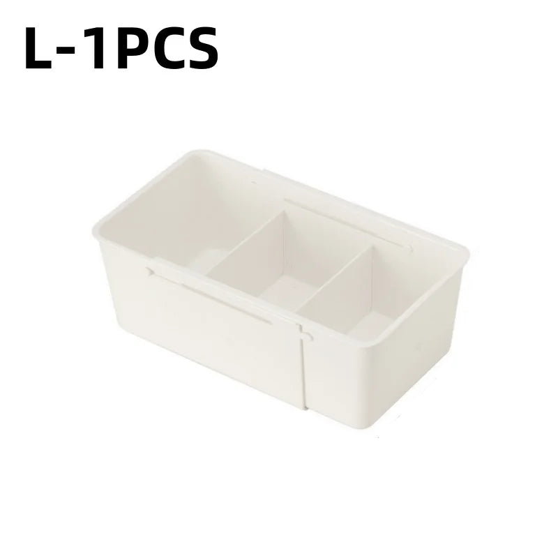 Retractable Drawer Organizer Box – Kitchen & Vanity Storage