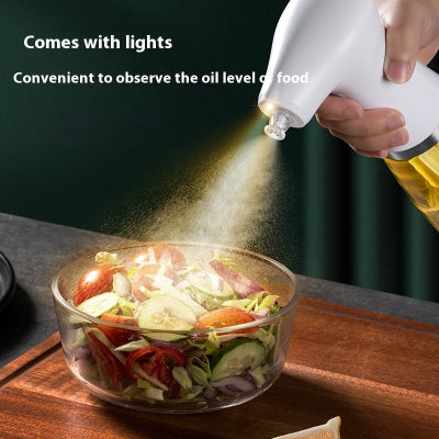 Upgraded olive oil dispenser bottles for healthy cooking
Smart kitchen oil sprayer bottle distributing fine mist